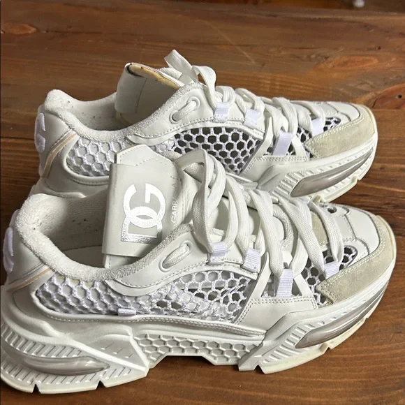 Dolce & Gabbana White Sneakers - Picture 7 of 8